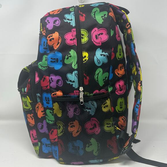 NWOT Disneyland Resort Exclusive Rainbow Silhouette Face Mickey Mouse Backpack - Picture 4 of 11